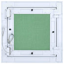 vidaXL Hozzáférési panel Zöld és Ezüst 30 x 30 cm