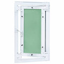 vidaXL Hozzáférési panel Zöld és Ezüst 30 x 45 cm