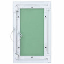 vidaXL Hozzáférési panel Zöld és Ezüst 30 x 45 cm