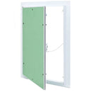 vidaXL Hozzáférési panel Zöld és Ezüst 35 x 45 cm