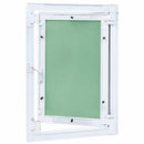 vidaXL Hozzáférési panel Zöld és Ezüst 35 x 45 cm
