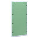 vidaXL Hozzáférési panel Zöld és Ezüst 45 x 85 cm