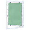 vidaXL Hozzáférési panel Zöld és Ezüst 55 x 75 cm