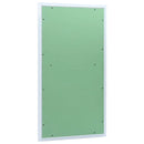 vidaXL Hozzáférési panel Zöld és Ezüst 55 x 105 cm
