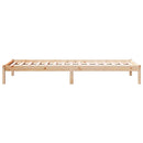 vidaXL tömör fenyőfa extra hosszú ágykeret matrac nélkül 80 x 220 cm