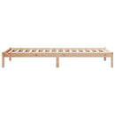 vidaXL tömör fenyőfa extra hosszú ágykeret matrac nélkül 100 x 220 cm