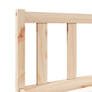 vidaXL tömör fenyőfa extra hosszú ágykeret matrac nélkül 80 x 210 cm