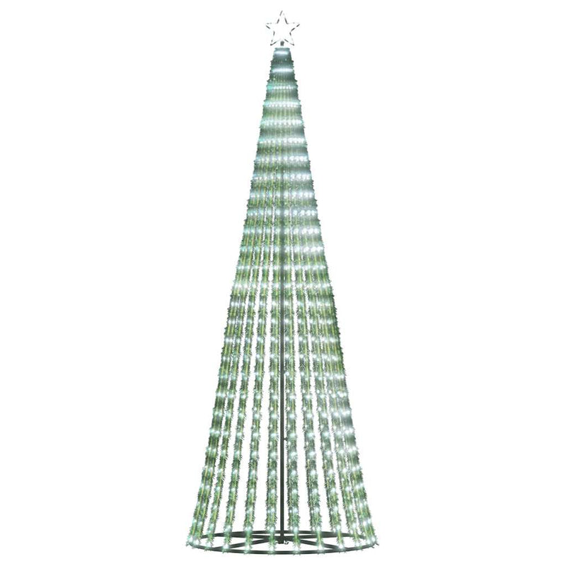 vidaXL hideg fehér LED karácsonyfa 475 LED 247 cm