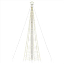 vidaXL meleg fehér LED karácsonyfa tüskékkel 1534 LED 500 cm