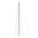 vidaXL hideg fehér LED karácsonyfa tüskékkel 1534 LED 500 cm