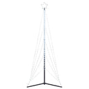 vidaXL hideg fehér LED karácsonyfa 525 LED 302 cm