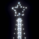 vidaXL hideg fehér LED karácsonyfa 525 LED 302 cm