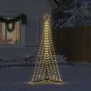vidaXL meleg fehér karácsonyfa fénykúp 339 LED-del 187 cm