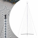 vidaXL meleg fehér LED karácsonyfa 789 LED 476 cm