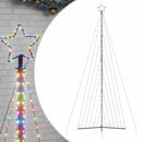 vidaXL színes LED karácsonyfa 789 LED 476 cm