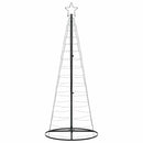 vidaXL kék LED karácsonyfa 200 LED 182 cm