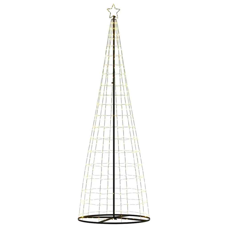 vidaXL meleg fehér LED karácsonyfa 550 LED 304 cm