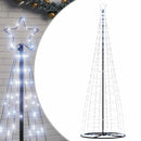 vidaXL hideg fehér LED karácsonyfa 550 LED 304 cm