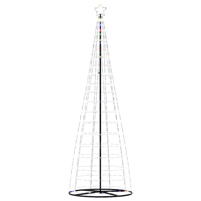 vidaXL színes LED karácsonyfa 550 LED 304 cm