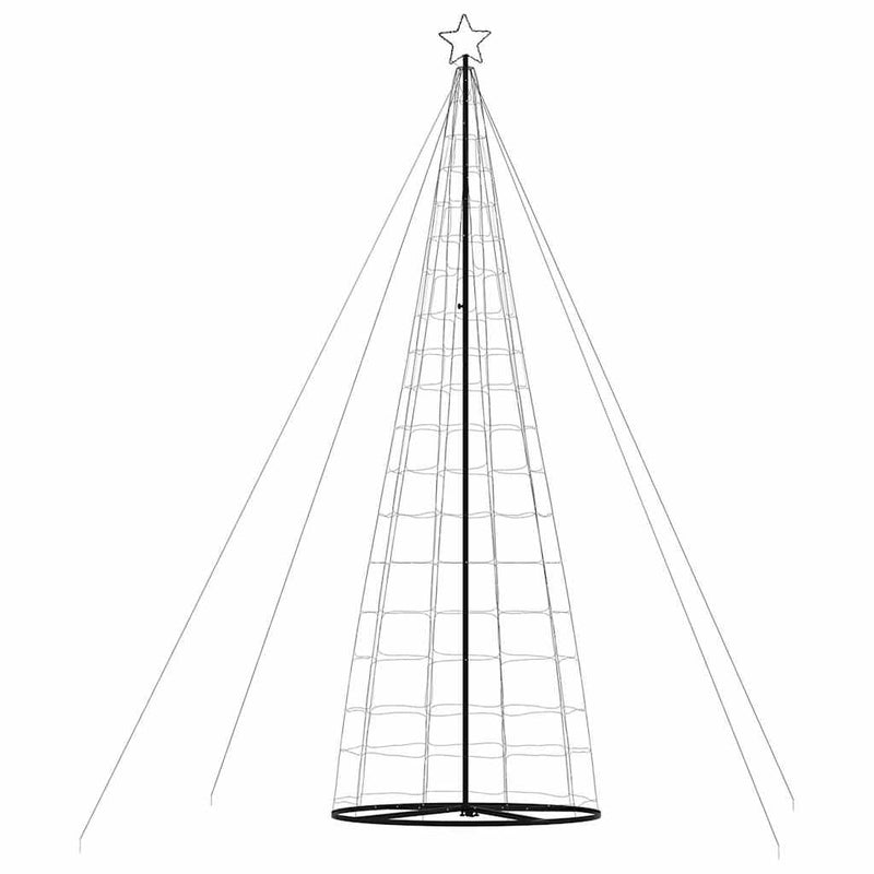 vidaXL meleg fehér karácsonyfa fénykúp 1534 LED 503 cm