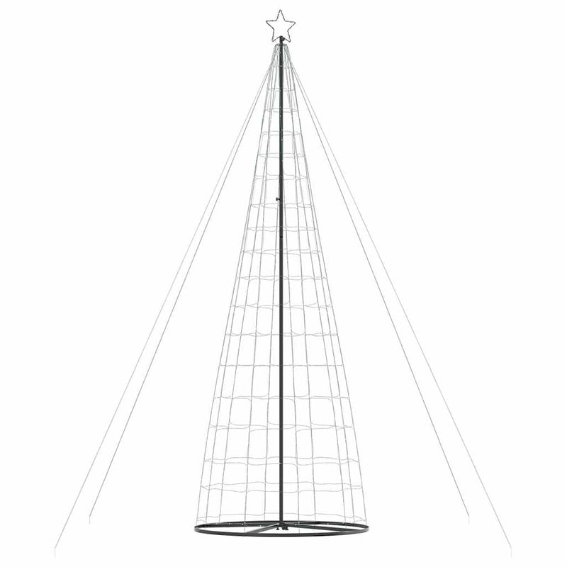 vidaXL hideg fehér LED karácsonyfa 1534 LED 503 cm