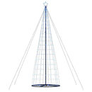vidaXL kék karácsonyfa fénykúp 1534 LED 503 cm