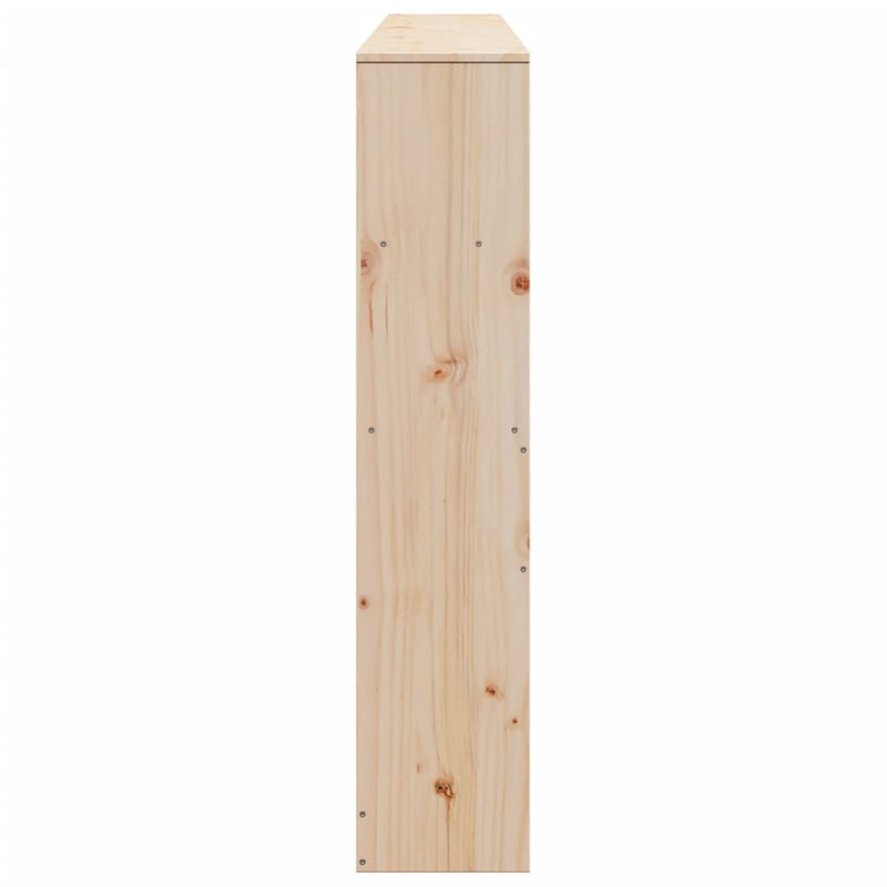 vidaXL tömör fenyőfa fejtámla tárolóval 180 cm