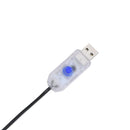 vidaXL meleg fehér karácsonyi fények karácsonyfa sziluett 115 LED
