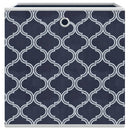 vidaXL 10 db kék nem szőtt szövet összecsukható tárolódoboz 32x32x32cm