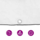 vidaXL növénytakaró fülekkel 1x6 m polietilén