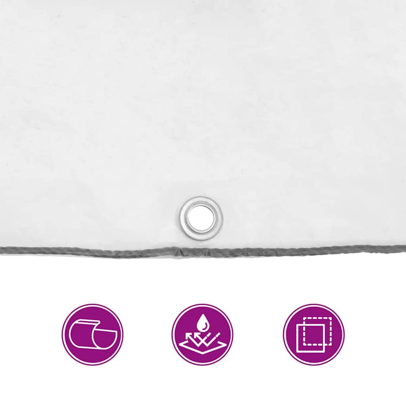 vidaXL növénytakaró fülekkel 2x6 m polietilén