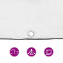 vidaXL növénytakaró fülekkel 3x8 m polietilén