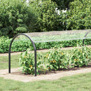 vidaXL Növénytakaró fülekkel 1x6 m PVC