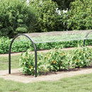 vidaXL Növénytakaró fülekkel 1x10 m PVC