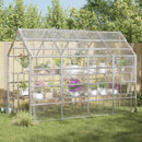 vidaXL Növénytakaró lyukakkal 3x6 m PVC