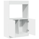 vidaXL fehér szerelt fa magasszekrény 63 x 33 x 100 cm