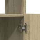 vidaXL sonoma tölgy színű szerelt fa magasszekrény 63 x 33 x 100 cm