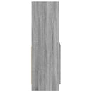 vidaXL szürke sonoma színű szerelt fa magasszekrény 63 x 33 x 100 cm