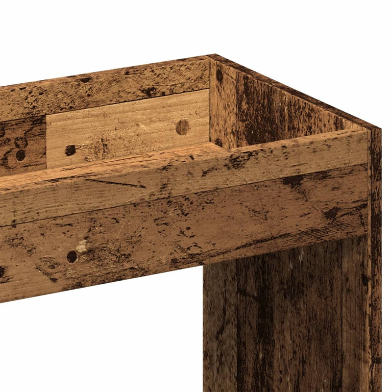 vidaXL antik fa színű szerelt fa magasszekrény 63 x 33 x 100 cm