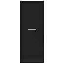 vidaXL fekete szerelt fa patikaszekrény 30 x 41 x 77,5 cm