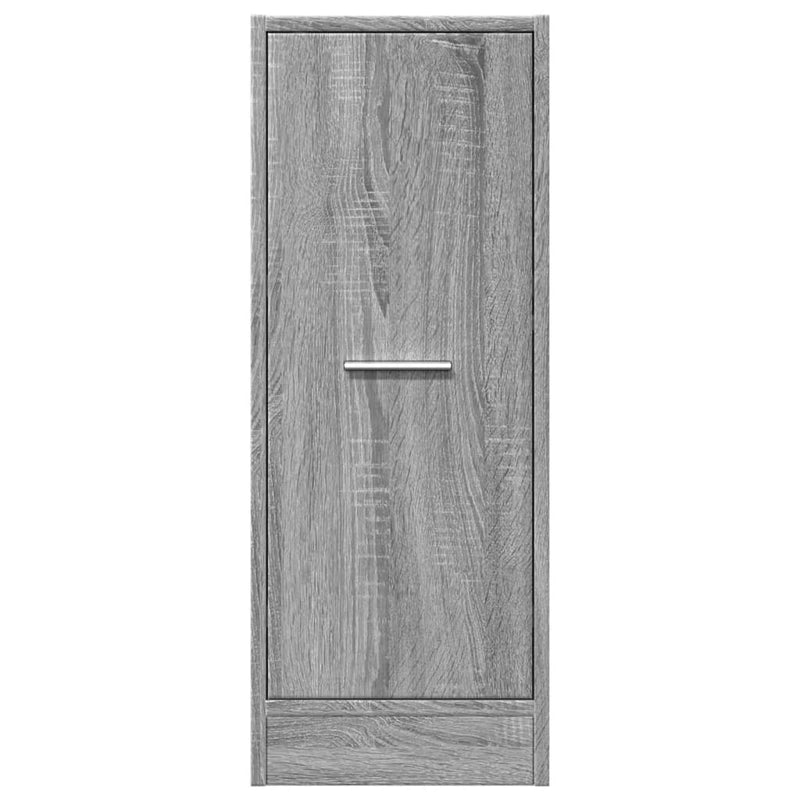 vidaXL szürke sonoma színű szerelt fa patikaszekrény 30 x 41 x 77,5 cm