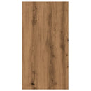 vidaXL kézműves tölgy színű szerelt fa patikaszekrény 30x41x77,5 cm