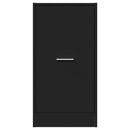 vidaXL fekete szerelt fa patikaszekrény 40 x 41 x 77,5 cm