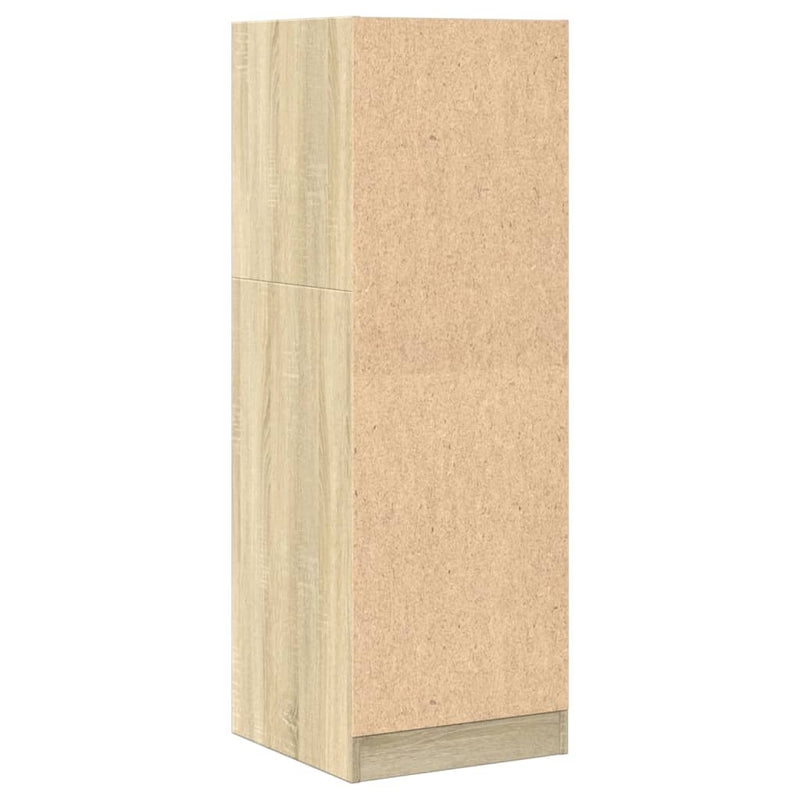 vidaXL sonoma tölgy színű szerelt fa patikaszekrény 40 x 41 x 118 cm