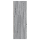 vidaXL szürke sonoma színű szerelt fa patikaszekrény 40x41x118 cm