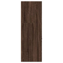 vidaXL barna tölgy színű szerelt fa patikaszekrény 40 x 41 x 118 cm