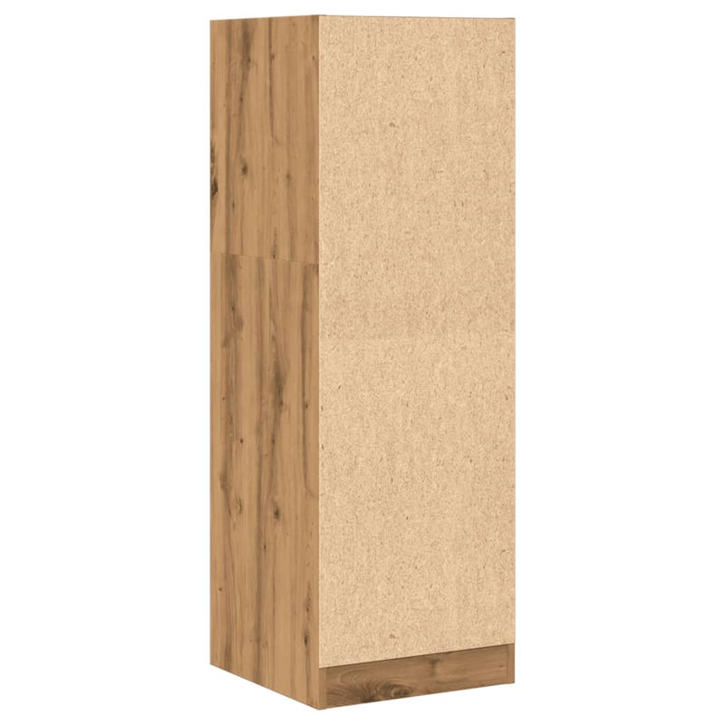 vidaXL kézműves tölgy színű szerelt fa patikaszekrény 40 x 41 x 118 cm
