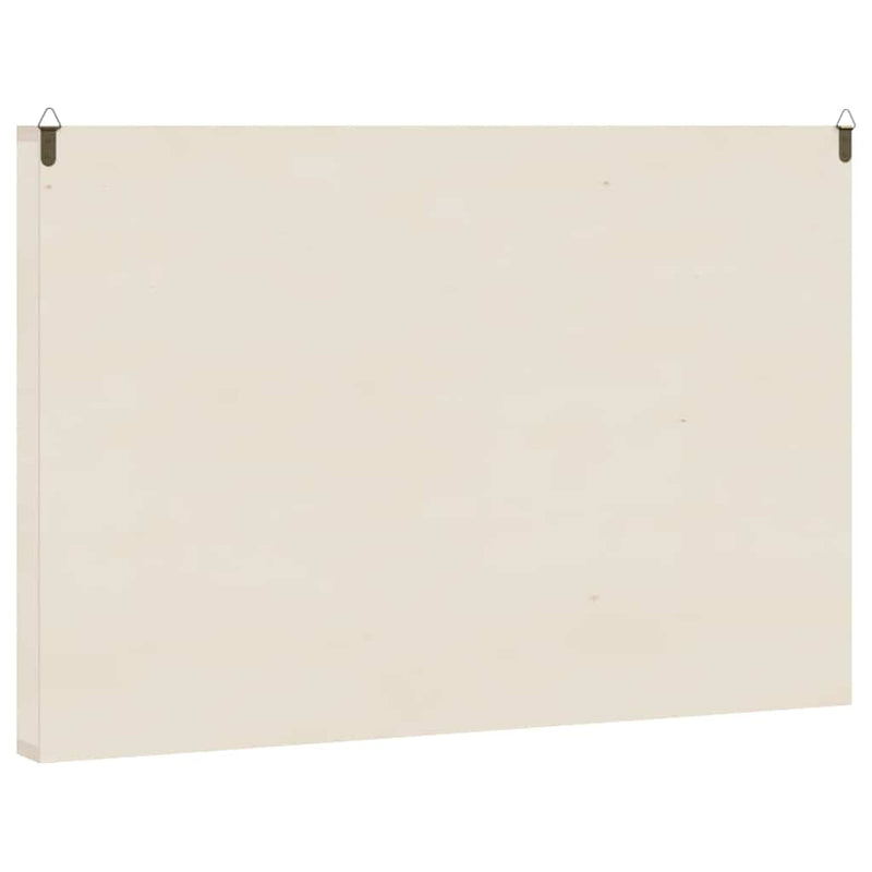 vidaXL fa gyűjtői vitrin 60 rekesszel 60x4,5x40,5 cm
