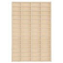 vidaXL fa gyűjtői vitrin 56 rekesszel 40x4,5x60cm