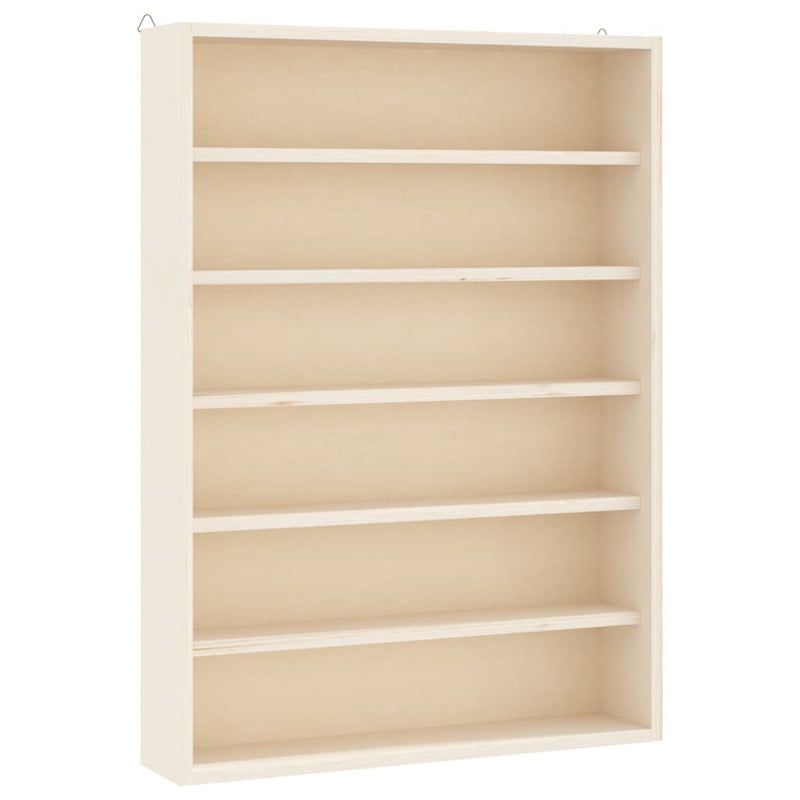 vidaXL fa gyűjtő vitrin 6 polccal 40x8,5x55cm 40x8,5x55 cm